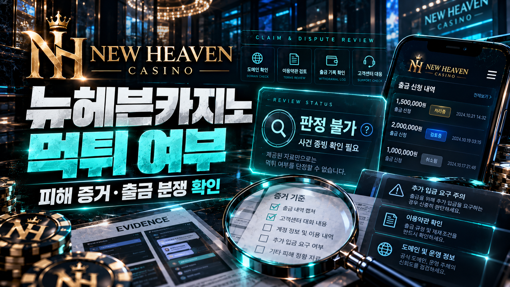 뉴헤븐카지노 먹튀